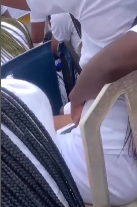 Corps members get s*nsual during an event at their orientation camp (video)